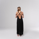 Black Maxi Dress back