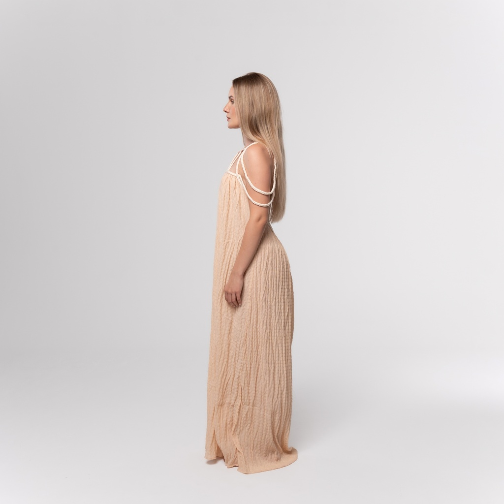 Beige Maxi Dress