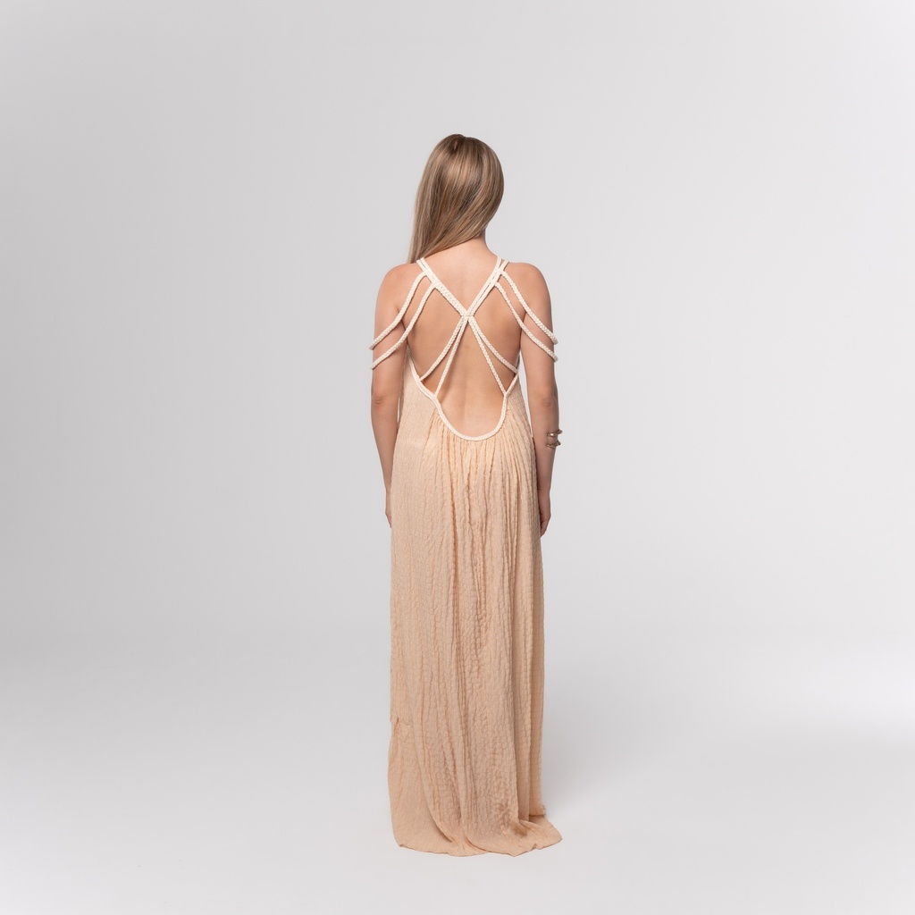 Beige Maxi Dress