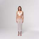 White Crochet Cut Out Dress