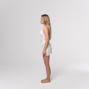 White Crochet Mini Dress