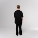 Black Bambula Cotton Camp Shirt