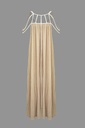 Beige Maxi Dress