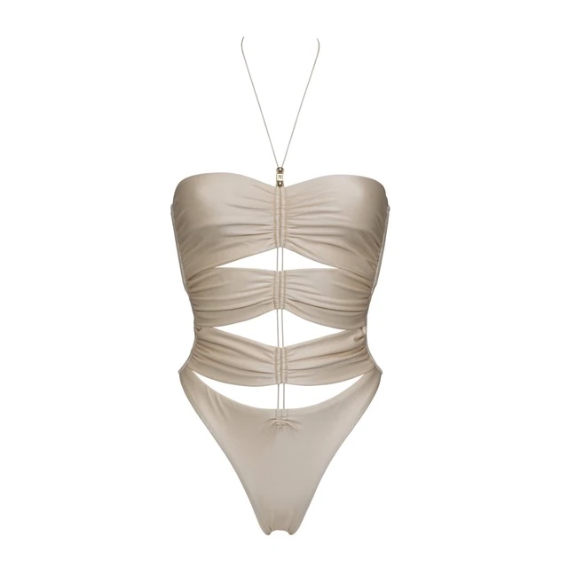 Sahara Drapes One Piece Swimsuit