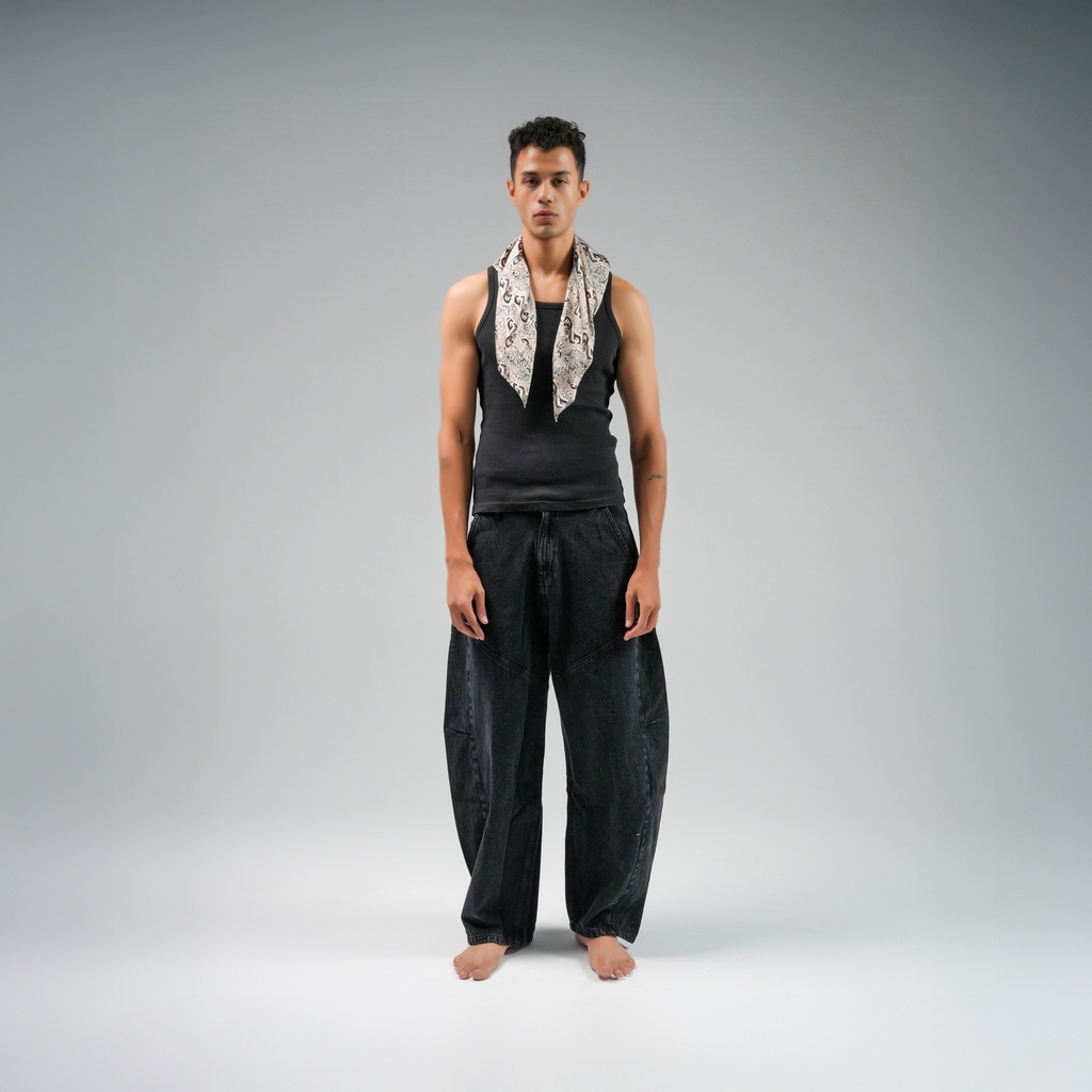 Black wide leg Jeans