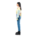 The Long Sleeve Technicolored Shirtdress