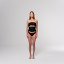 Black Drapes One Piece Swimsuit