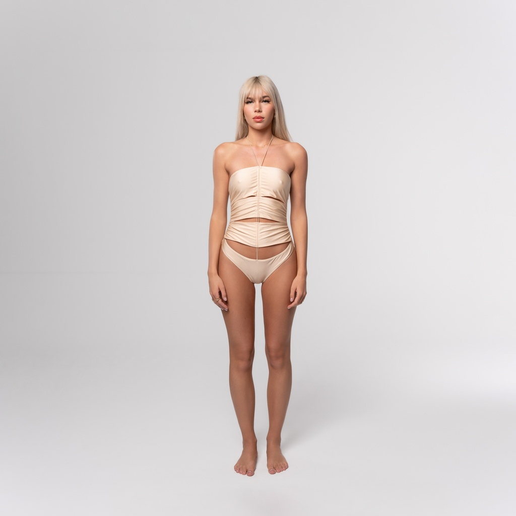 Sahara Drapes One Piece Swimsuit