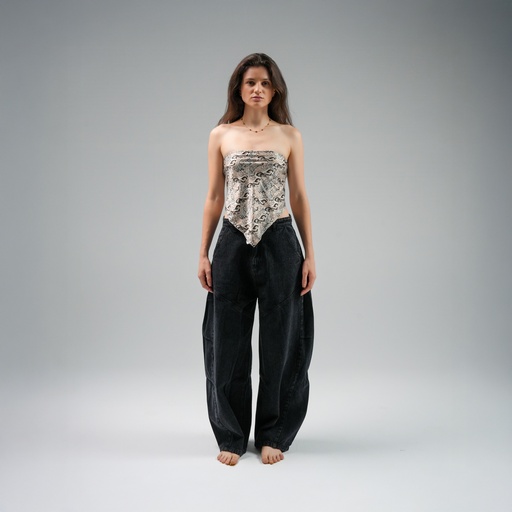 Black wide leg Jeans